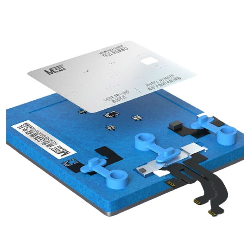 Face Dot Matrix Camera Fixture for iPhone X to iPhone 14 Pro Max Fixed Clamp w/ Stencil