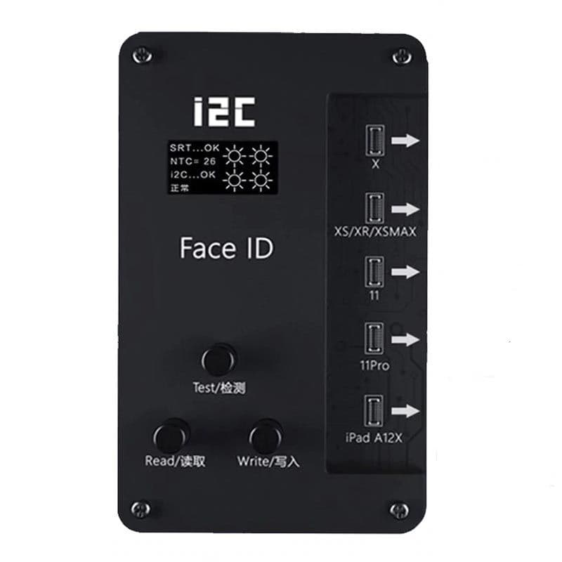 i2C - Face ID Dot-Matrix Repair Tool for iPhone X / XR / XS / XS Max / iPad A12 Front Camera Lattice Detection Module Test Read / Write