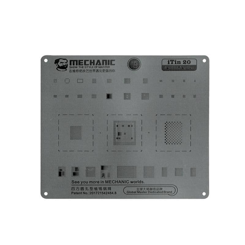 Mechanic - iTin 20 Stencil for iPhone 11 / 11 Pro / 11 Pro Max