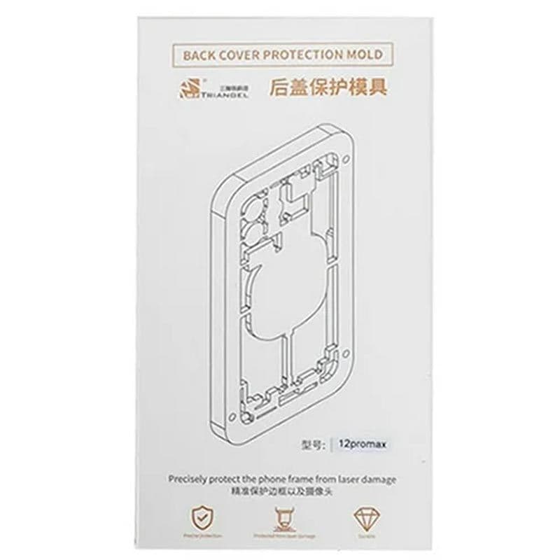 M-Triangel - Physical Drawing Mold for Laser Machine for iPhone 12 Pro