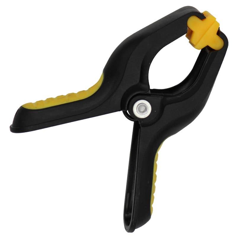 (4 Pcs) Mini Nylon Plastic Spring Clamps 2.7 inch