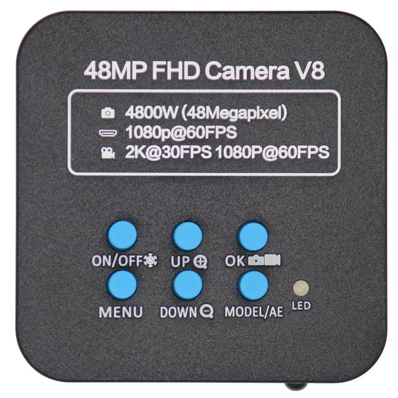 48MP Full HD HDMI USB Microscope Camera (2K-30FPS / 1080P-60FPS)