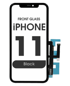 (4in1) Long Cable Front Glass w/ Digitizer / Frame / OCA for iPhone 11