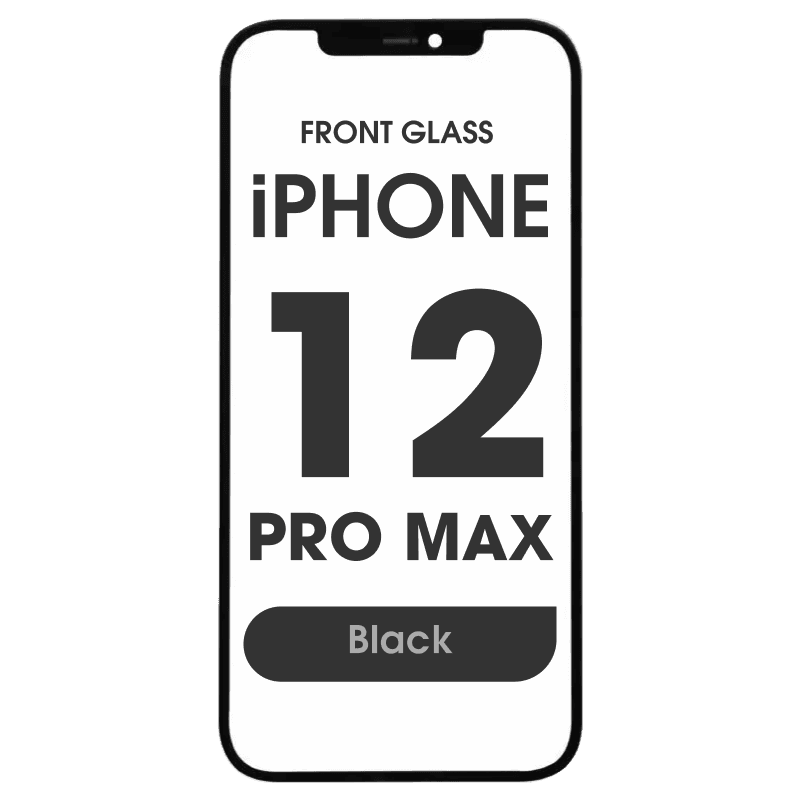 (2in1) Front Glass w/ OCA for iPhone 12 Pro Max