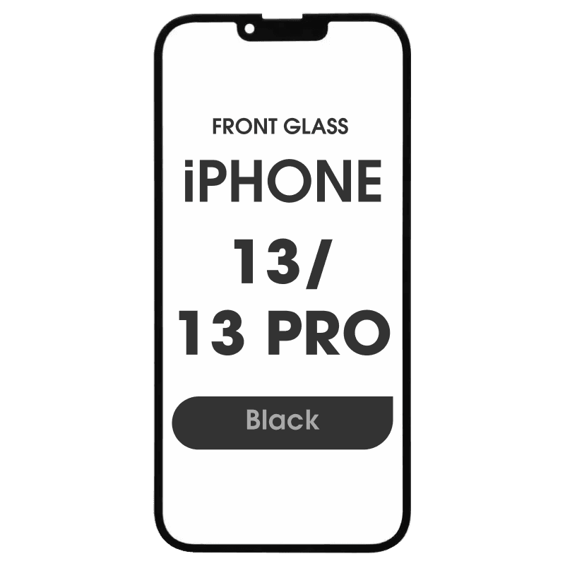 (2in1) Front Glass w/ OCA for iPhone 13 / 13 Pro 