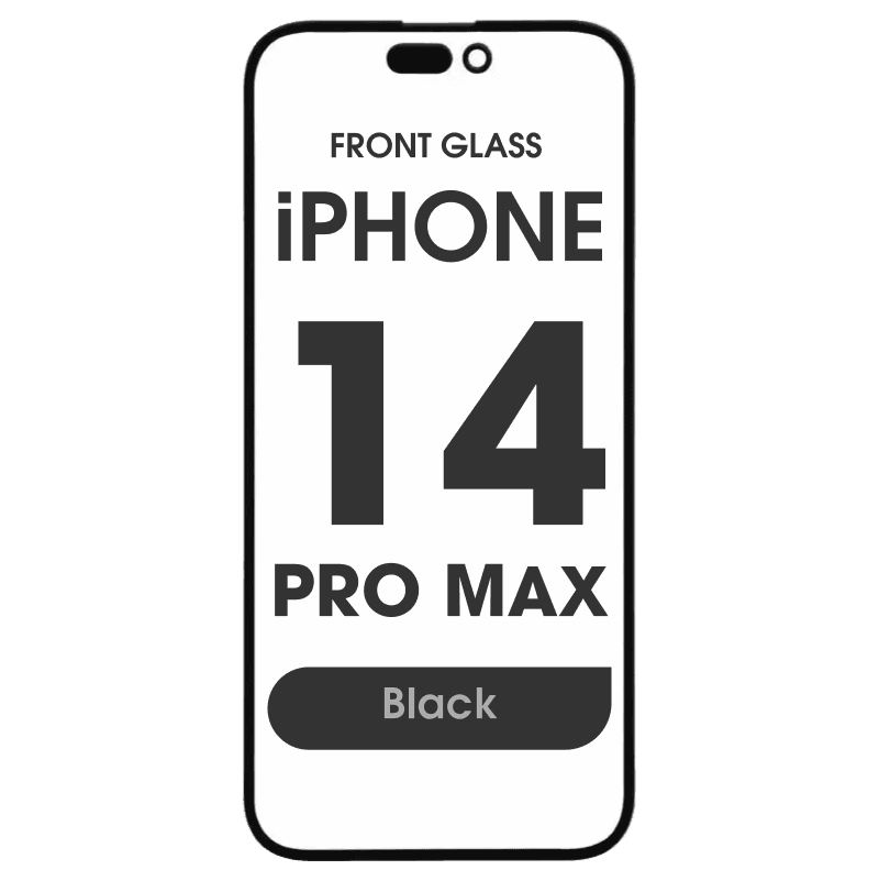 (2in1) Front Glass w/ OCA for iPhone 14 Pro Max