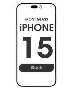 (2in1) Front Glass w/ OCA for iPhone 15