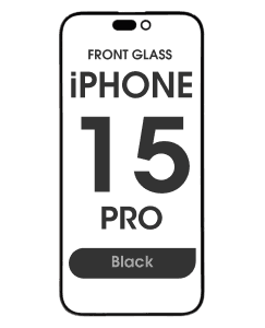 (2in1) Front Glass w/ OCA for iPhone 15 Pro