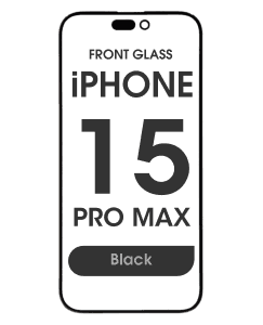 (2in1) Front Glass w/ OCA for iPhone 15 Pro Max
