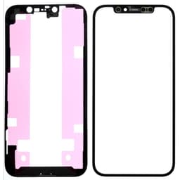 (3in1) Front Glass w/ OCA/frame bezel for iPhone 12 / 12 Pro