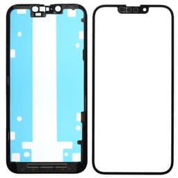 (3in1) Front Glass w/ OCA/frame bezel for iPhone 13