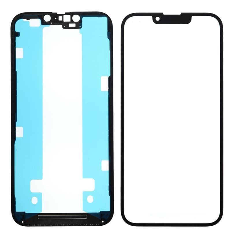 (3in1) Front Glass w/ OCA/frame bezel for iPhone 13 Pro