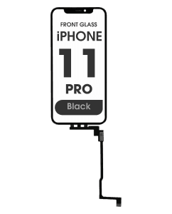 (3in1) Long Cable Front Glass w/ Digitizer / OCA for iPhone 11 Pro