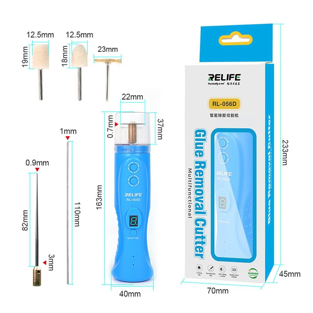 Relife - RL-056D Intelligent Glue Grinding / Cutting / Remover Tool