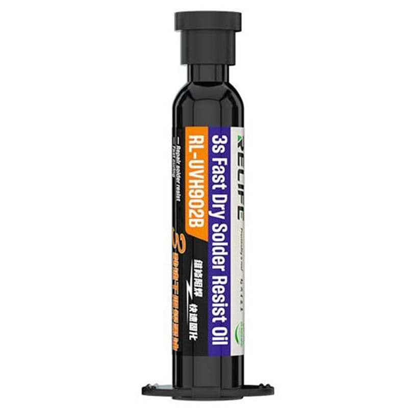 Relife - UVH902 Quick Drying Solder Resistant UV Flux Oil (Black)