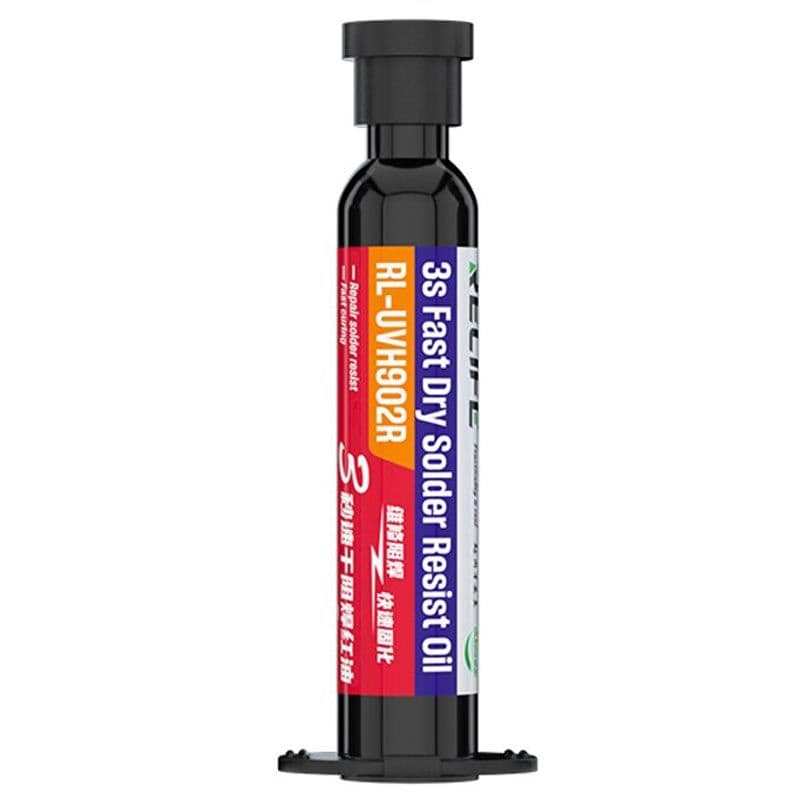 Relife - UVH902 Quick Drying Solder Resistant UV Flux Oil (Red)