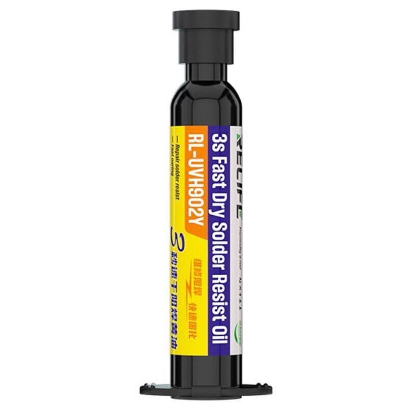 Relife - UVH902 Quick Drying Solder Resistant UV Flux Oil (Yellow)