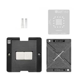 AMAOE - BGA South Bridge Reballing Stencil for PS5 GPU (CXD90061GG) w/ Tin Scraping Blade / Stencil / Magnet Base / Positioning Plate 