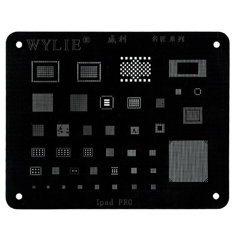Wylie - iPad Pro Stencil Planting Tin Net