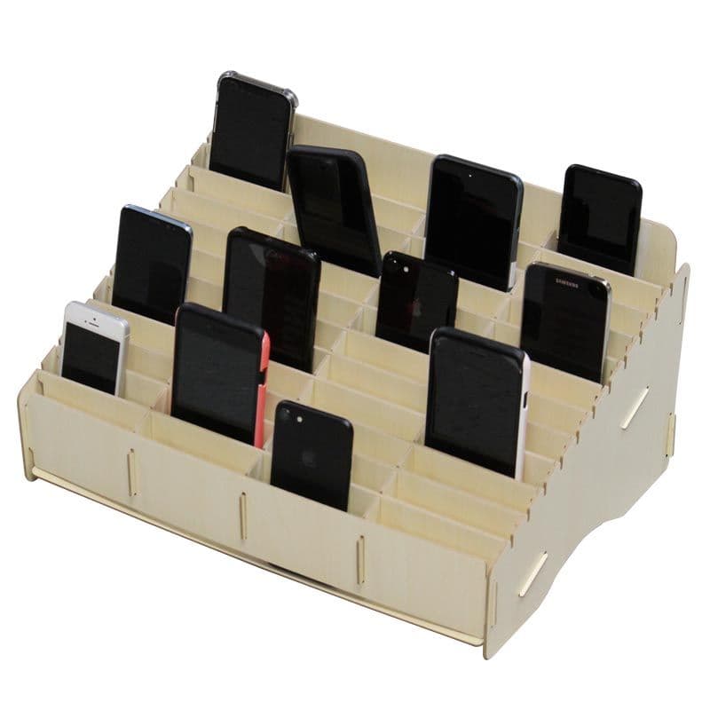 Mobile Phone Storage Box (48 Slots)