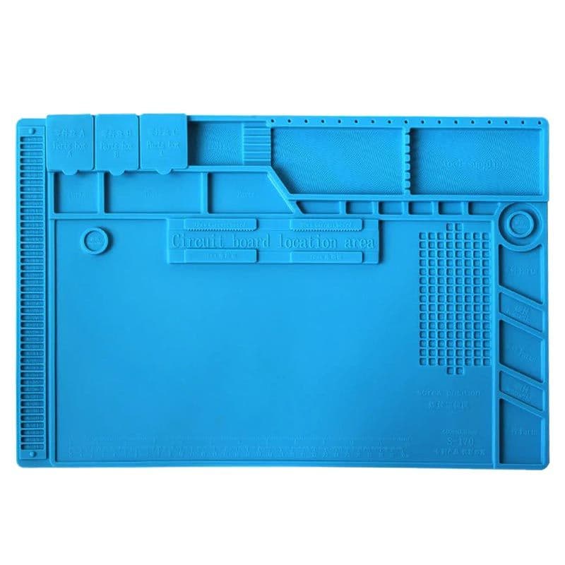 Best - Blue Rubber Work Mat (12 X 18 Inches)