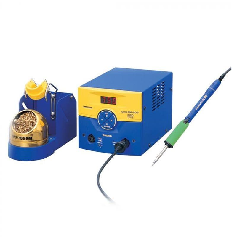 Hakko - Dual Port Soldering System w/ One Soldering Handpiece (FM-203)