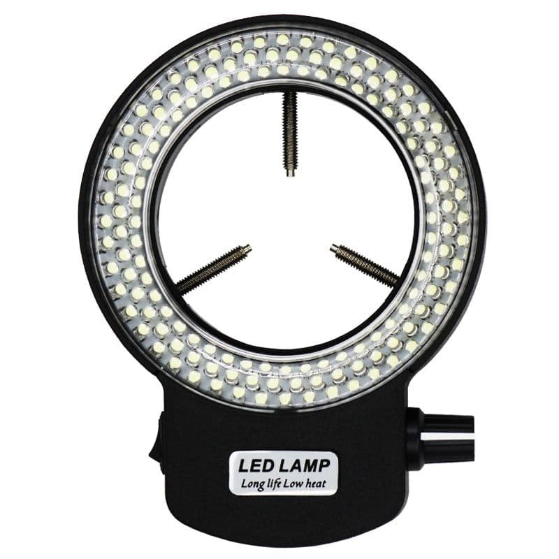 144 LED Intensity Adjustable Ring Light for Microscope