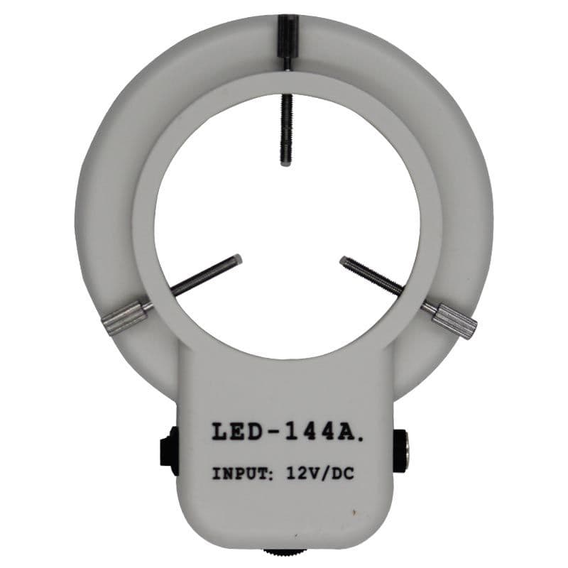 144 LED Intensity Adjustable Ring Light for Microscope