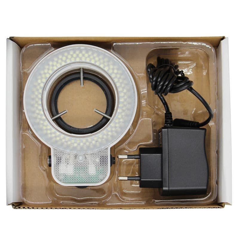 144 LED Intensity Adjustable Ring Light for Microscope