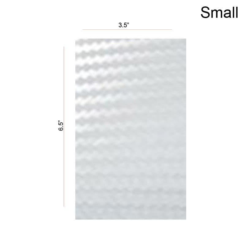 ProtectionPro - Blank Carbon Fiber White Film (Small)
