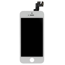 Complete Assembly - LCD Screen and Digitizer Assembly for iPhone 5S (Front camera / Prox Sensor / Earspeaker Pre-Installed) (White)