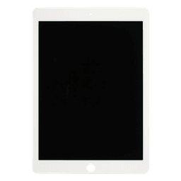 Premium Glass and Digitizer Full Assembly LCD, White, for iPad Air 2 (Sleep/Wake Flex Pre-Soldered)