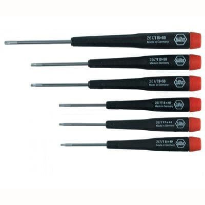 (6 Pack) Wiha - Precision Torx® Screwdriver (T6-T15)