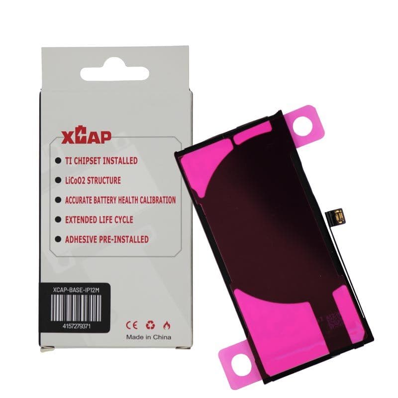 XCAP BASE - Standard Capacity Battery for iPhone 12 Mini (2227 mAh)