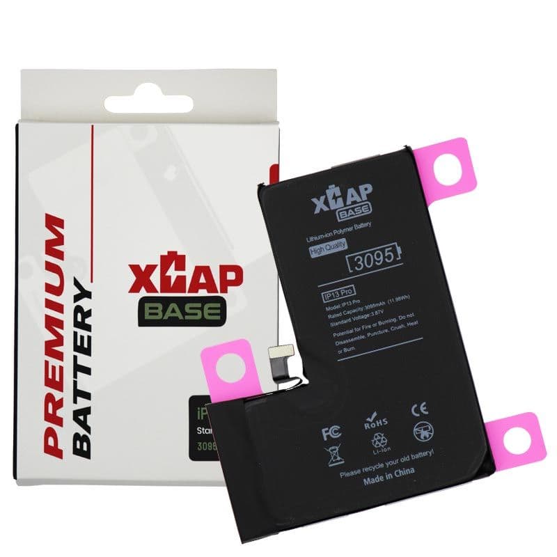 XCAP BASE - Standard Capacity Battery for iPhone 13 Pro (3095 mAh)