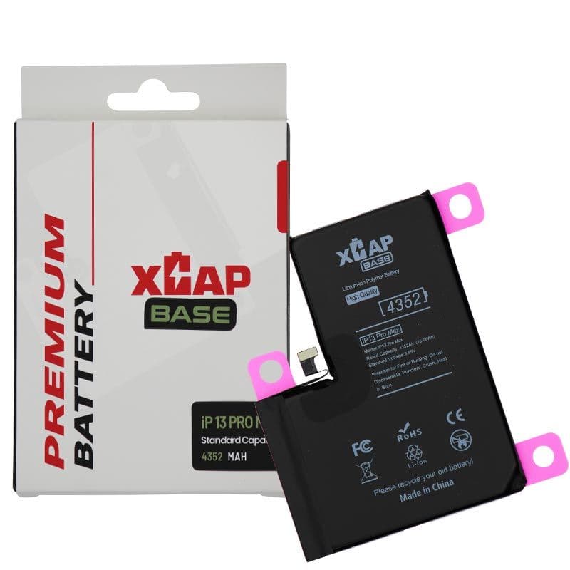 XCAP BASE - Standard Capacity Battery for iPhone 13 Pro Max (4352 mAh) 