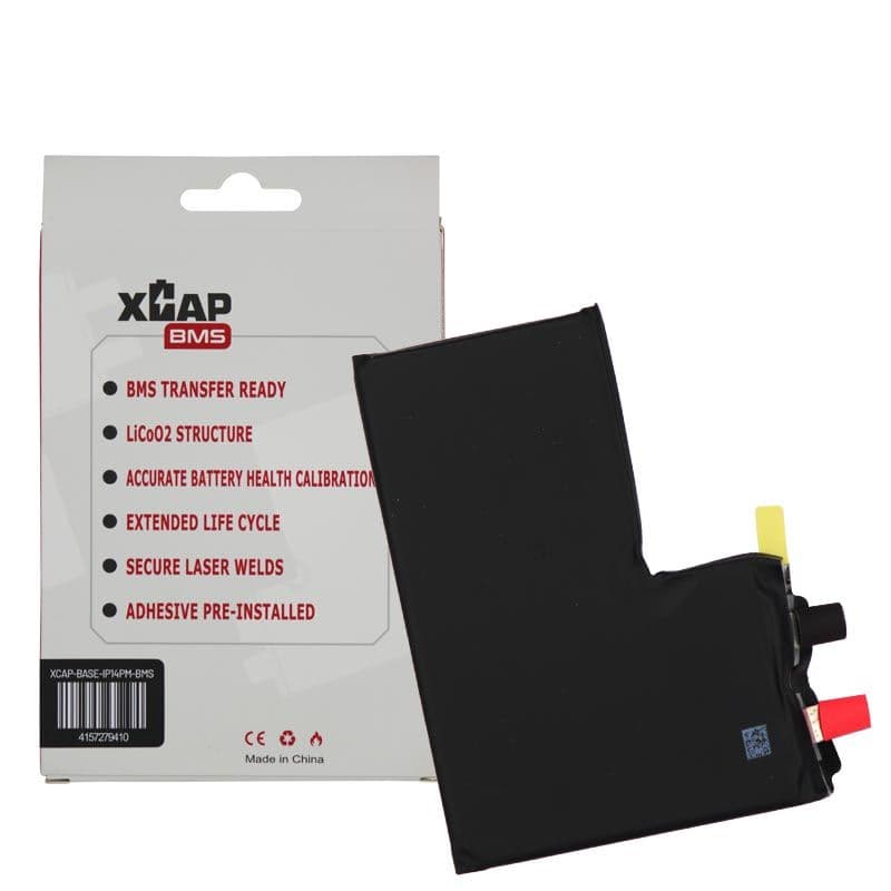 XCAP BASE - Battery Cell without Flex for iPhone 14 Pro Max (4323 mAh) (Spot Weld Required)