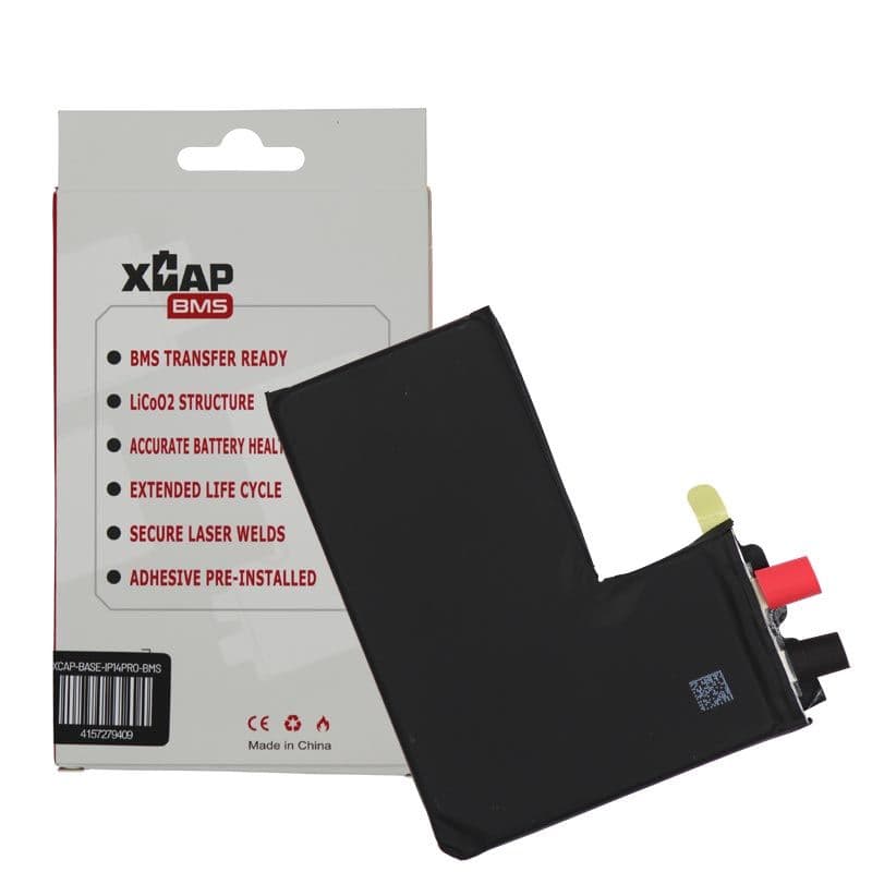 XCAP BASE - Battery Cell without Flex for iPhone 14 Pro (3200 mAh) (Spot Weld Required)