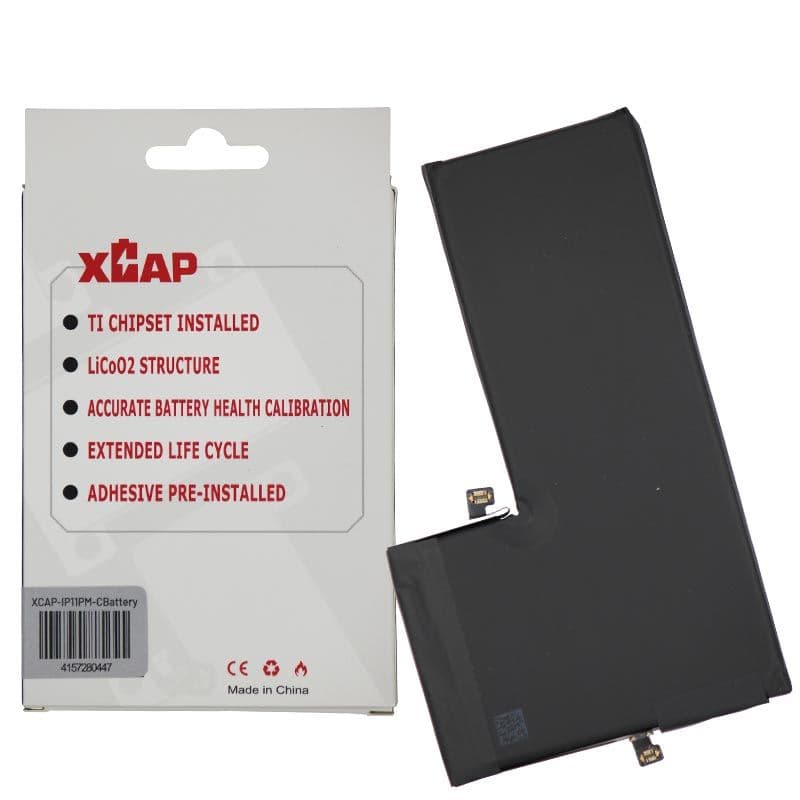 XCAP Connect -  Battery Cell w/ Built-In Flex for iPhone 11 Pro Max (BMS) (3969 mAh) (No Spot Weld Required)