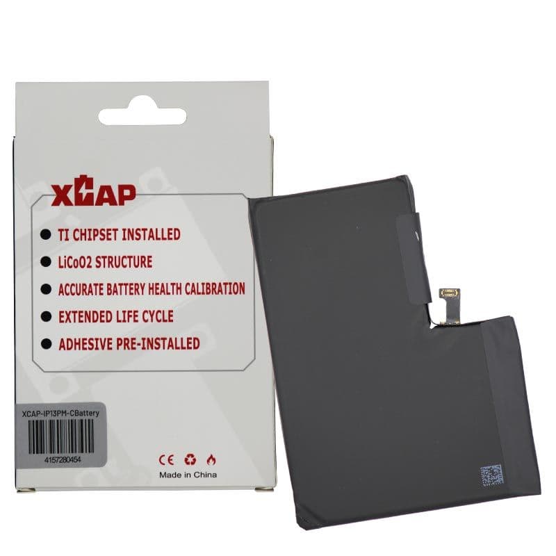XCAP Connect -  Battery Cell w/ Built-In Flex for iPhone 13 Pro Max (BMS) (4352 mAh) (No Spot Weld Required)