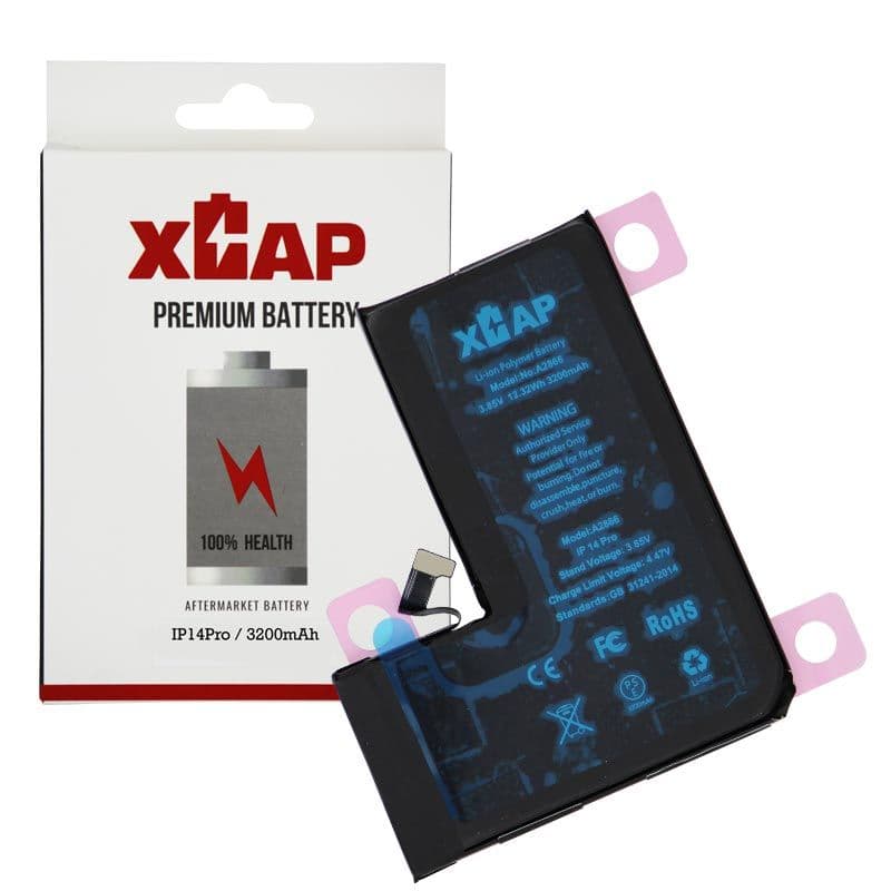 XCAP - Battery for iPhone 14 Pro (3200 mAh)