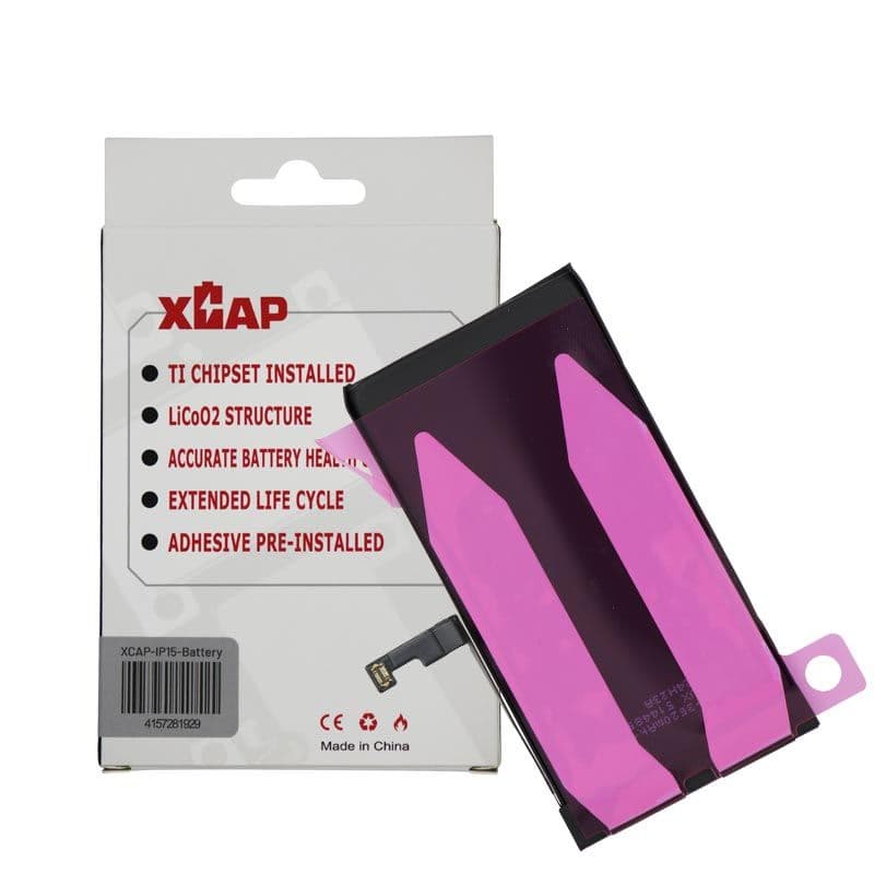 XCAP - Extended Capacity Battery for iPhone 15 (3600 mAh)