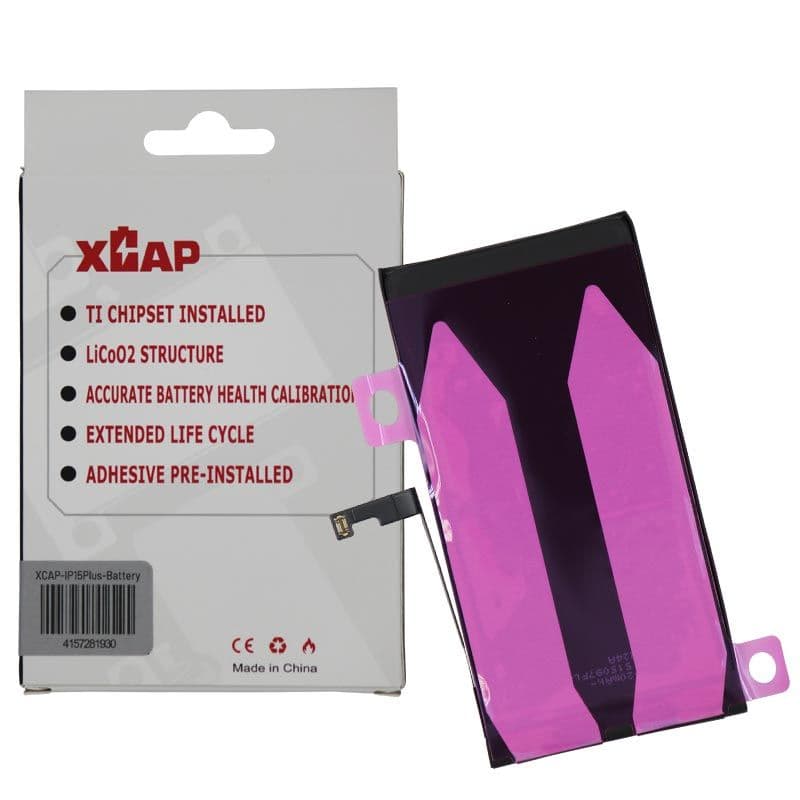 XCAP - Extended Capacity Battery for iPhone 15 Plus (4700 mAh)