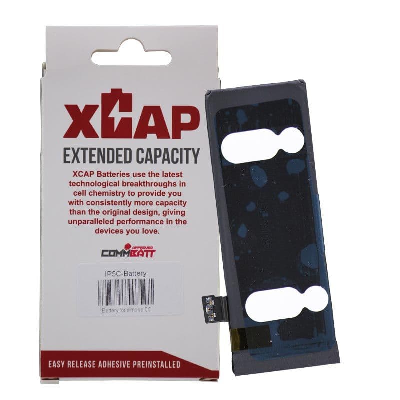XCAP - Extended Capacity Battery for iPhone 5C / 5S (1800 mAh)