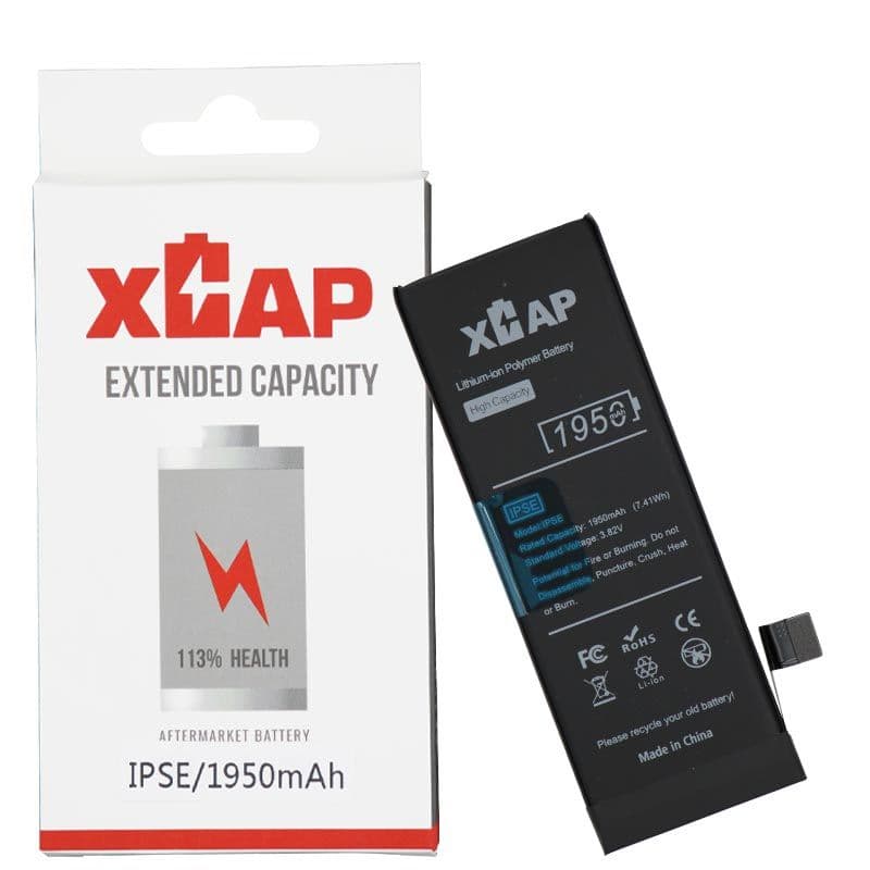 XCAP - Extended Capacity Battery for iPhone SE (1950 mAh)