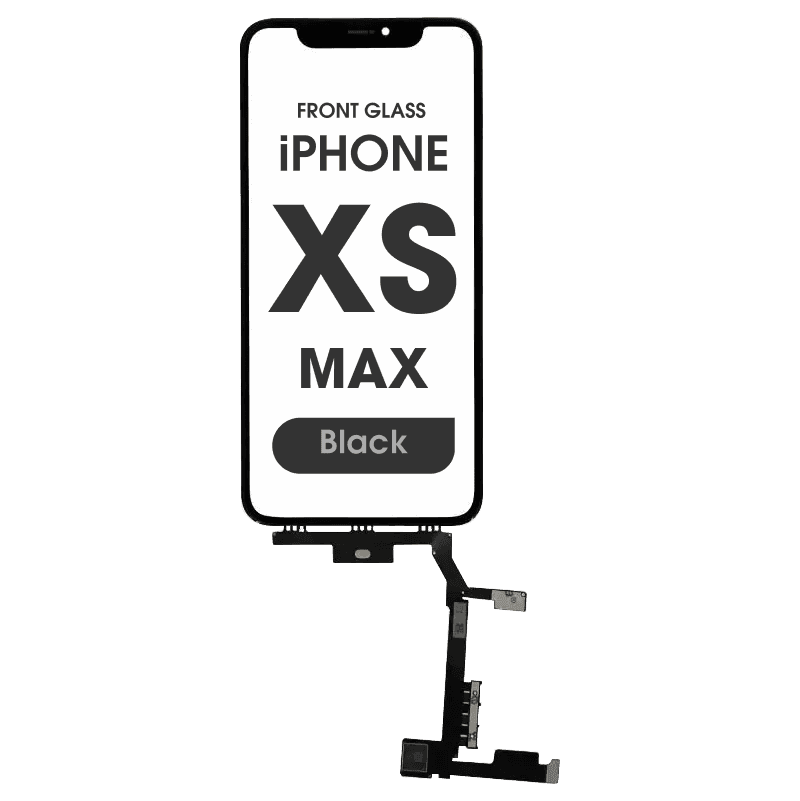 (3in1) Long Cable Front Glass w/ Digitizer / OCA for iPhone XS Max
