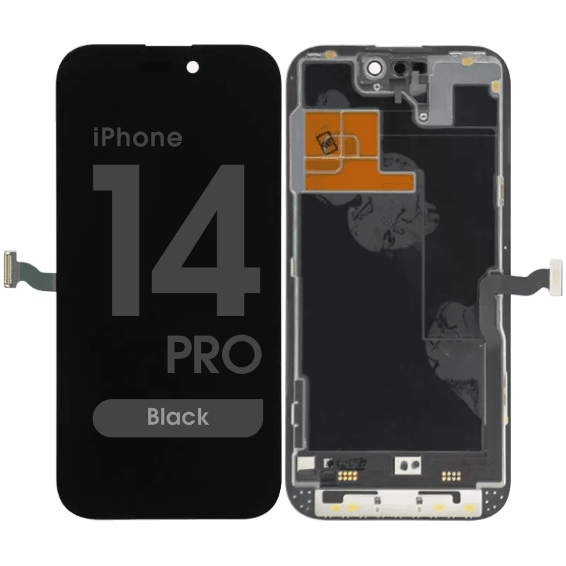 Premium Refurbished - OLED Screen Assembly for iPhone 14 Pro (Black)