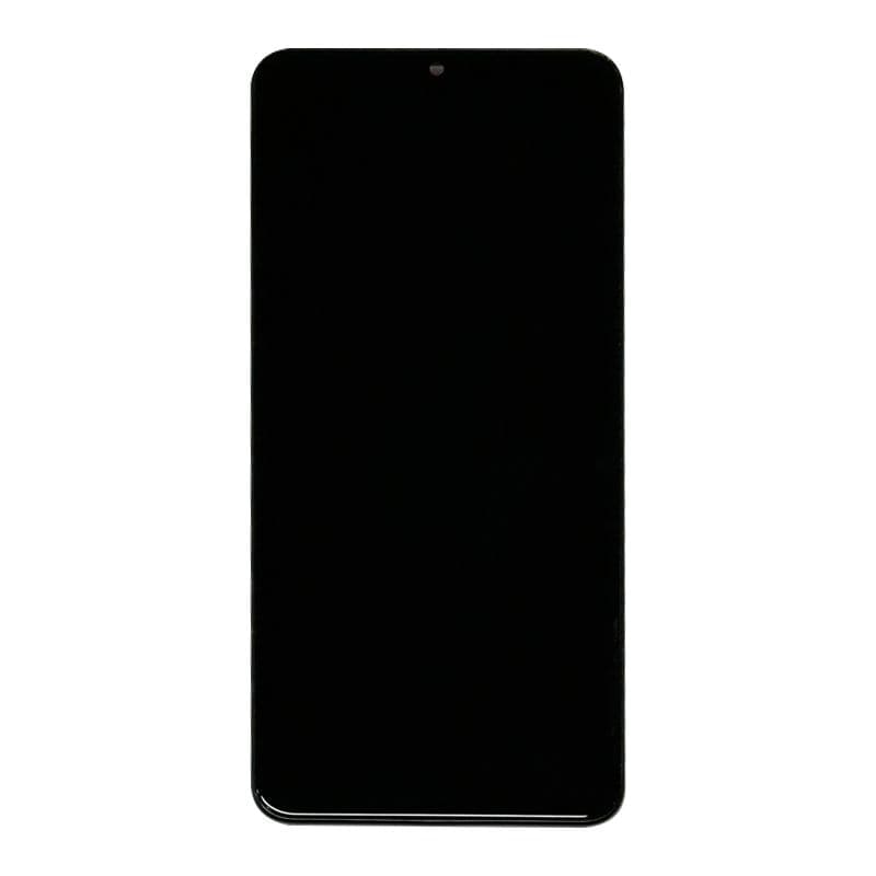 Refurbished - LCD Assembly w/ Frame for Samsung Galaxy M12 (M127 / 2020) (Black)