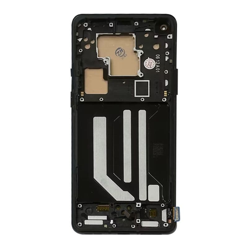 Refurbished - OLED Screen and Digitizer Assembly w/ Frame for OnePlus 8 Pro (Onyx Black)