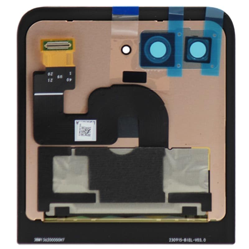 Genuine - Outer OLED Assembly for Moto Razr 40 Ultra (XT2321 / 2023) (Infinite Black)